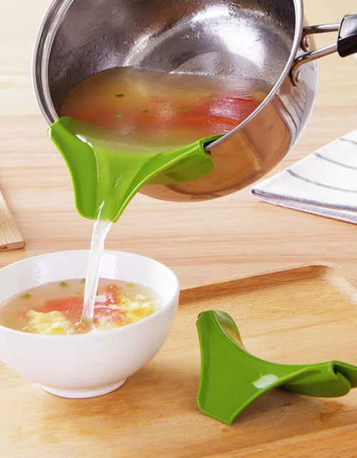 Load image into Gallery viewer, Silicone Soup Funnel Kitchen Tools
