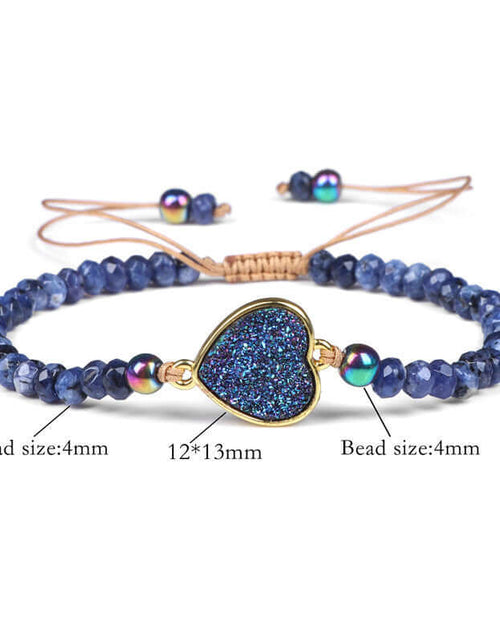 Load image into Gallery viewer, Natural Stone Wheel Beads Bracelet For Women
