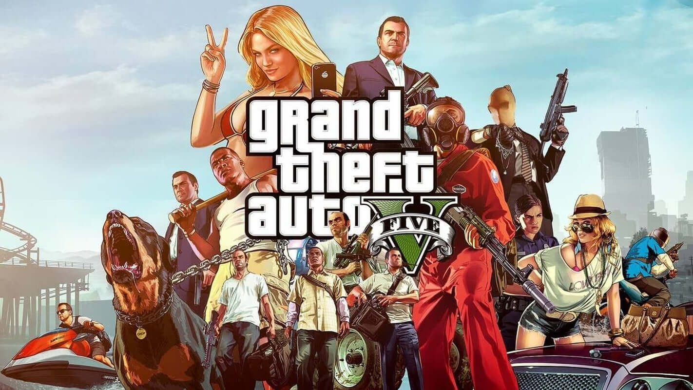 GTA 5 Gran Theft Auto PC Game Key Steam