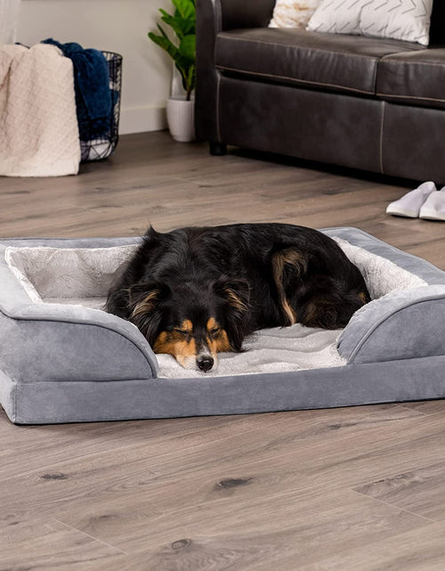 Load image into Gallery viewer, Orthopedic, Cooling Gel, and Memory Foam Pet Beds for Small, Medium, and Large Dogs and Cats - Luxe Perfect Comfort Sofa Dog Bed, Performance Linen Sofa Dog Bed, and More
