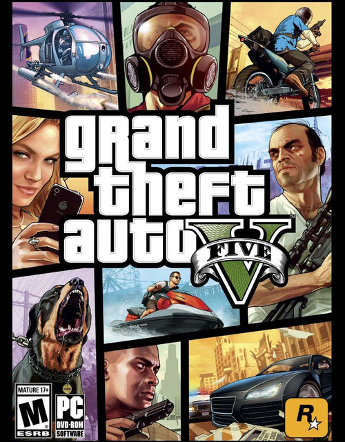 Load image into Gallery viewer, GTA 5 Gran Theft Auto PC Game Key Steam
