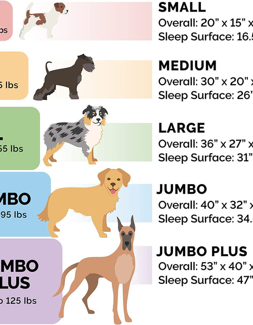 Load image into Gallery viewer, Orthopedic, Cooling Gel, and Memory Foam Pet Beds for Small, Medium, and Large Dogs and Cats - Luxe Perfect Comfort Sofa Dog Bed, Performance Linen Sofa Dog Bed, and More
