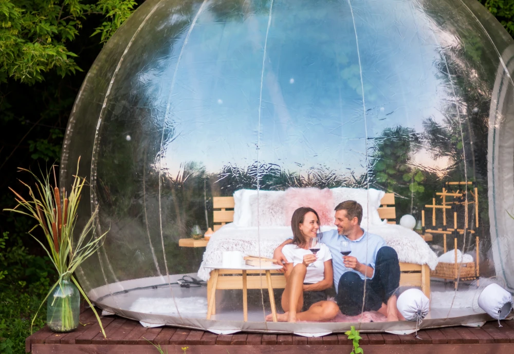 inflatable bubble shaped camping tent